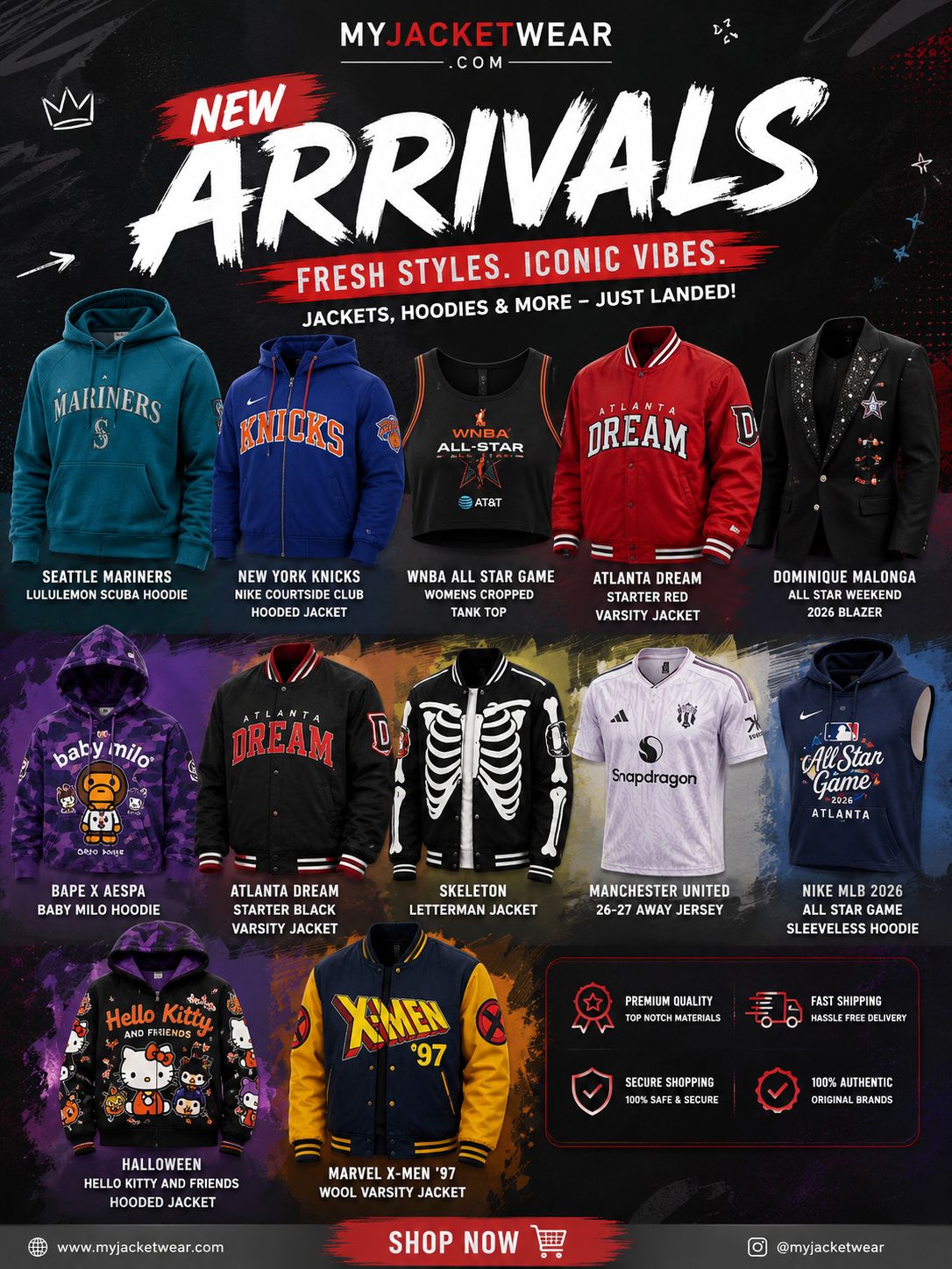 New Arrivals at My Jacket Wear: 12 Fresh Drops You Need to Check Out
